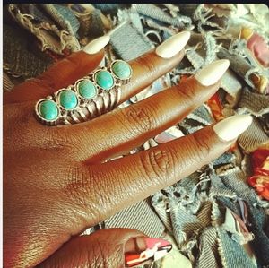 Sale➡️Vintage Stone Rock Ring